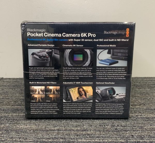 BMD Pocket Cinema Camera 6K