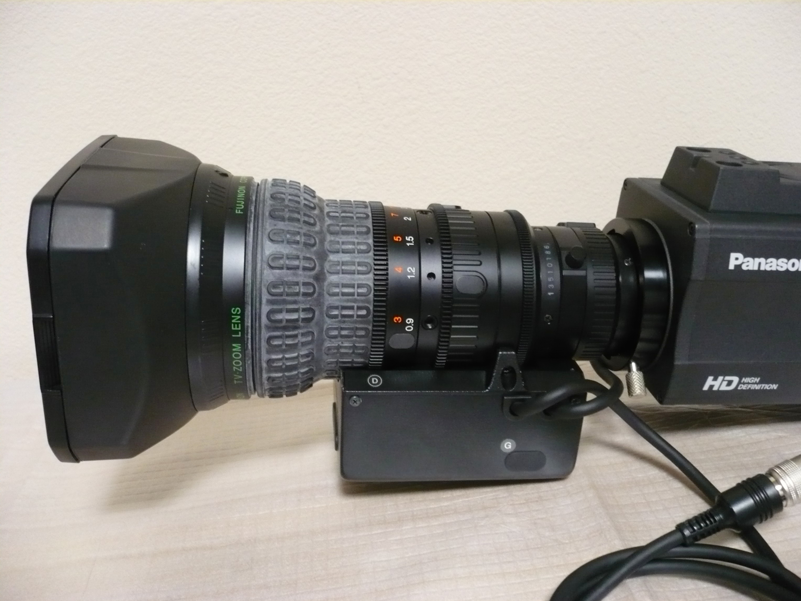 Panasonic AW-E860 SDI cameras w/ Fujinon A20x8.6 BMD-DSD lenses Beautiful. 