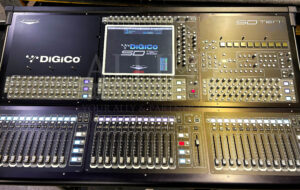 DiGiCo SD10 Broadcast, with SD I/O Rack - USED