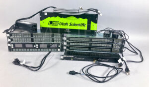 Utah Scientific UTAH-100/UHD 144 with Router Controls Panels, Compact System Controller, and Full Matrix X Y Panel - USED